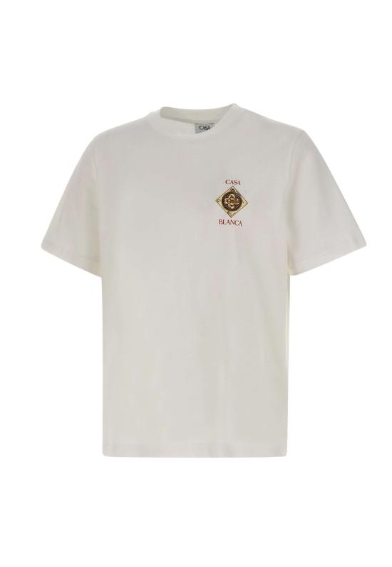 26SS 카사블랑카 반팔 티셔츠 MSS26JTS001 02 White