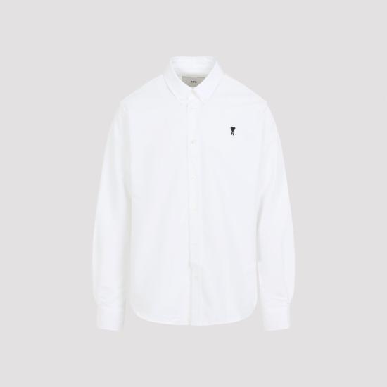 26SS 아미 긴팔 셔츠 HSH763CO0031168 NATURAL WHITE DOM