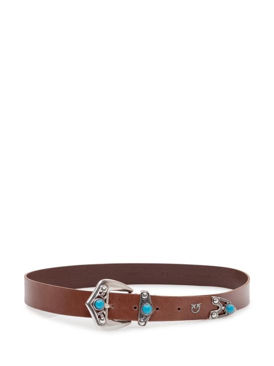 26SS 핑코 레귤러 벨트 106693A2X7 L17O MARRONE LEONE OLD SILVER