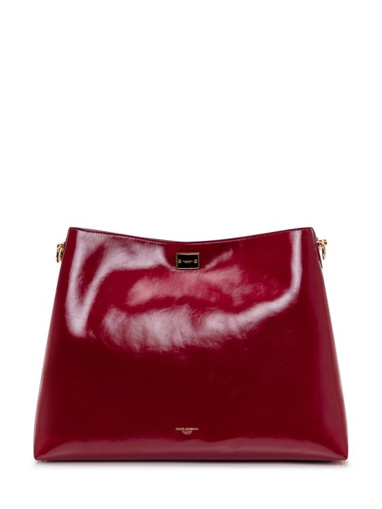 26SS 돌체앤가바나 Large Vittoria calfskin 숄더백 BB7942AZ000 83028 TONO ROSSO SCURO