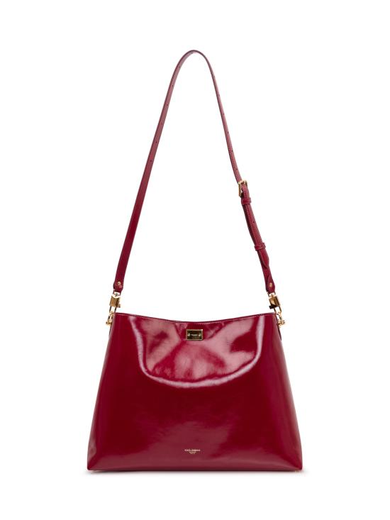 26SS 돌체앤가바나 Large Vittoria calfskin 숄더백 BB7942AZ000 83028 TONO ROSSO SCURO - DOLCE & GABBANA