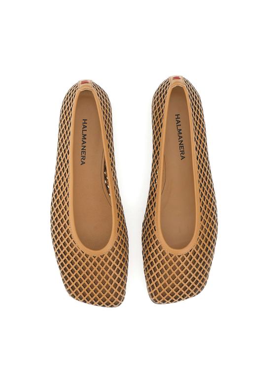 26SS 할마네라 플랫 슈즈 MONIC07 CARAMEL Beige - HALMANERA