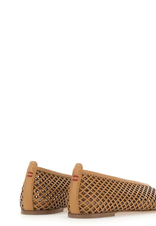 26SS 할마네라 플랫 슈즈 MONIC07 CARAMEL Beige - HALMANERA