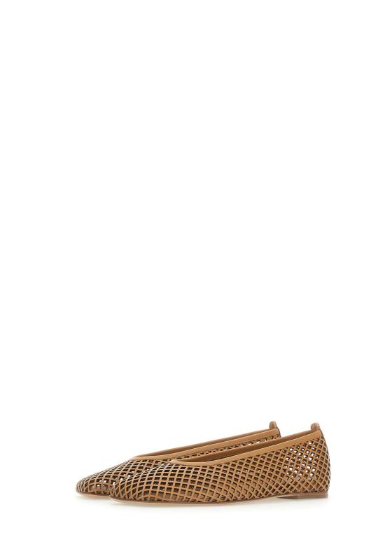 26SS 할마네라 플랫 슈즈 MONIC07 CARAMEL Beige - HALMANERA