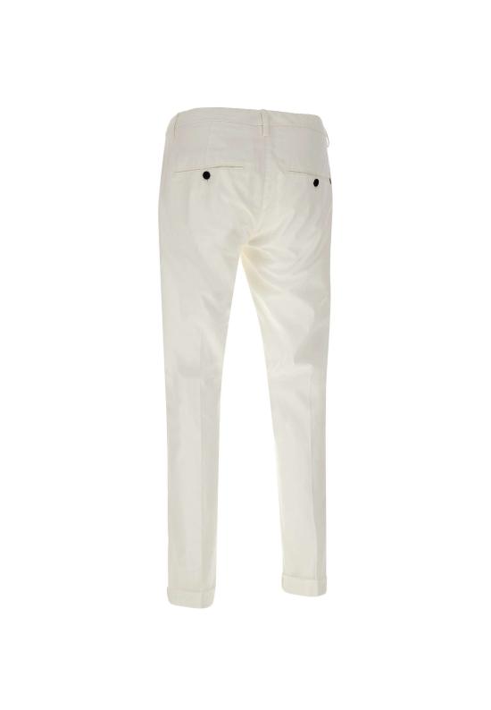 26SS 돈답 스트레이트 팬츠 UP235GSE046 PTD000 WHITE - DONDUP