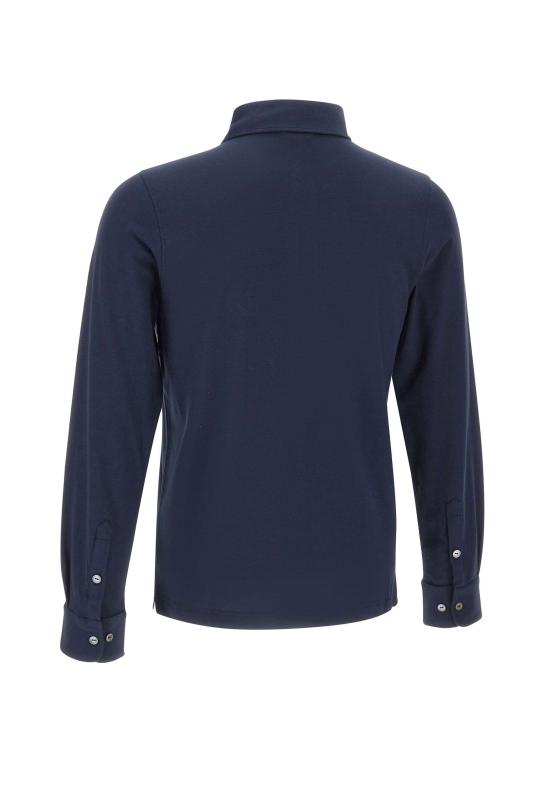 26SS 까웨 폴로 티셔츠 K5135JW K89 Blue - K-WAY