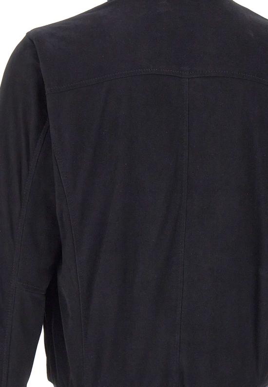 26SS 발바 가죽 자켓 53200 0087 Blue - BARBA