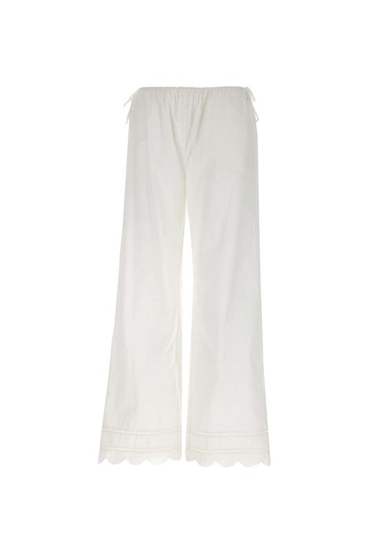 26SS 더 가먼트 스트레이트 팬츠 20400 000 White