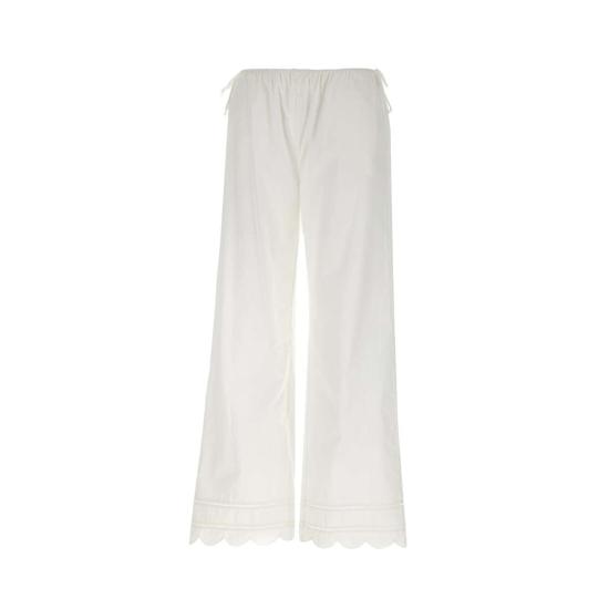 26SS 더 가먼트 스트레이트 팬츠 20400 000 White - THE GARMENT