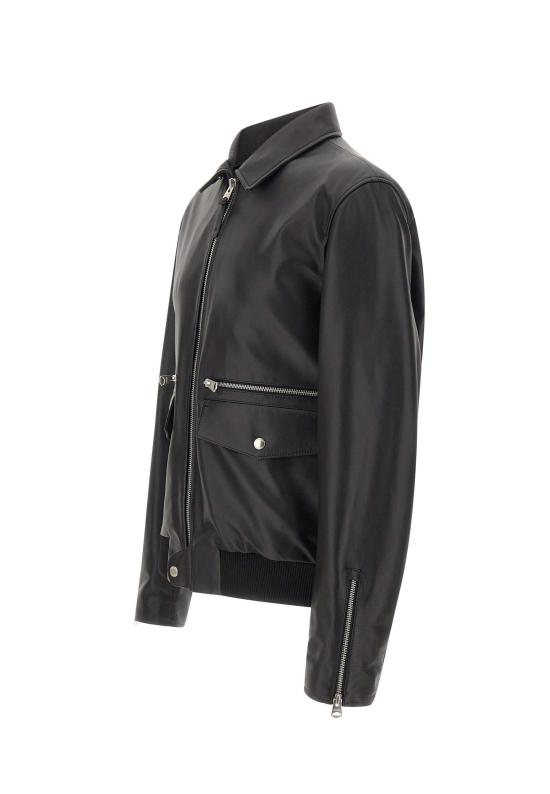 26SS 맥케이지 가죽 자켓 JAKARI BLACK Black - MACKAGE