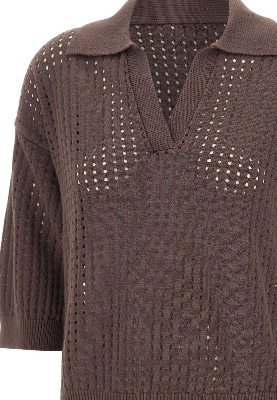 26SS 캉그라 폴로 티셔츠 360426 251 Brown - KANGRA