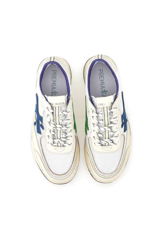 26SS 프리미아타 스니커즈 NOUS 8063 White - PREMIATA
