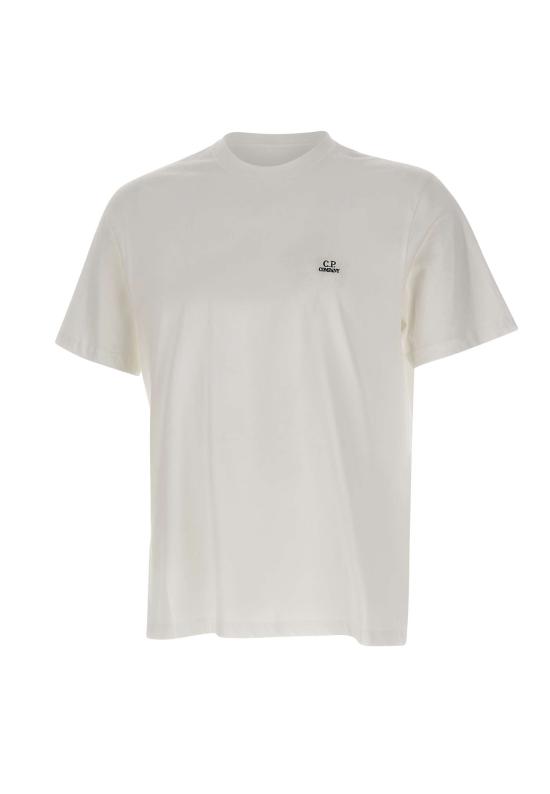 26SS 씨피 컴퍼니 30/1 저지 숏슬리브 로고 패치 티셔츠 RCCMTS726A 005100W103 White