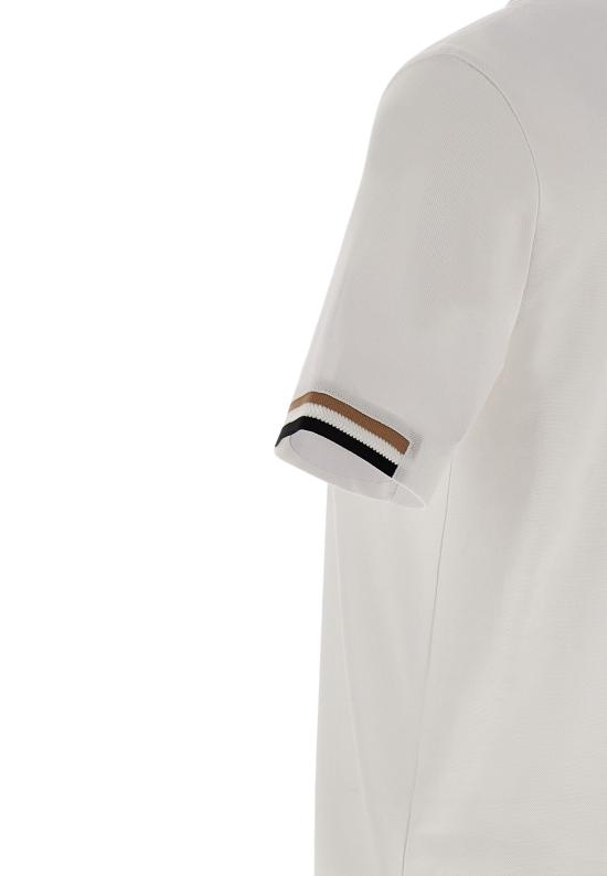 26SS 보스 폴로 티셔츠 50467113 100 WHITE - BOSS