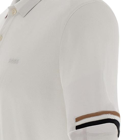 26SS 보스 폴로 티셔츠 50467113 100 WHITE - BOSS