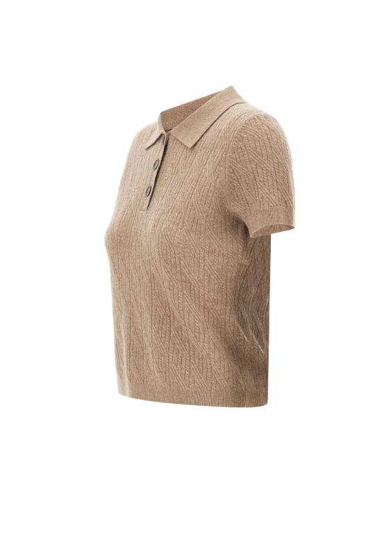 26SS 더 가먼트 폴로 티셔츠 22096 061 Beige - THE GARMENT