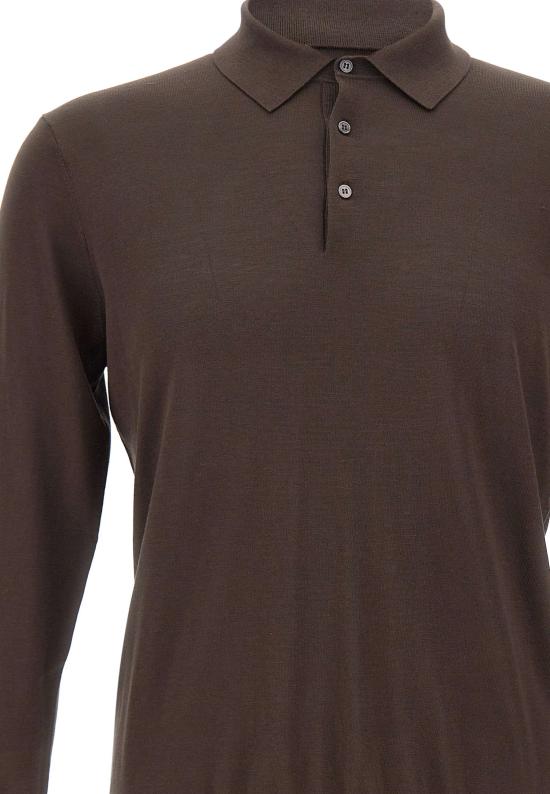 26SS 캉그라 폴로 티셔츠 300403 170 Brown - KANGRA