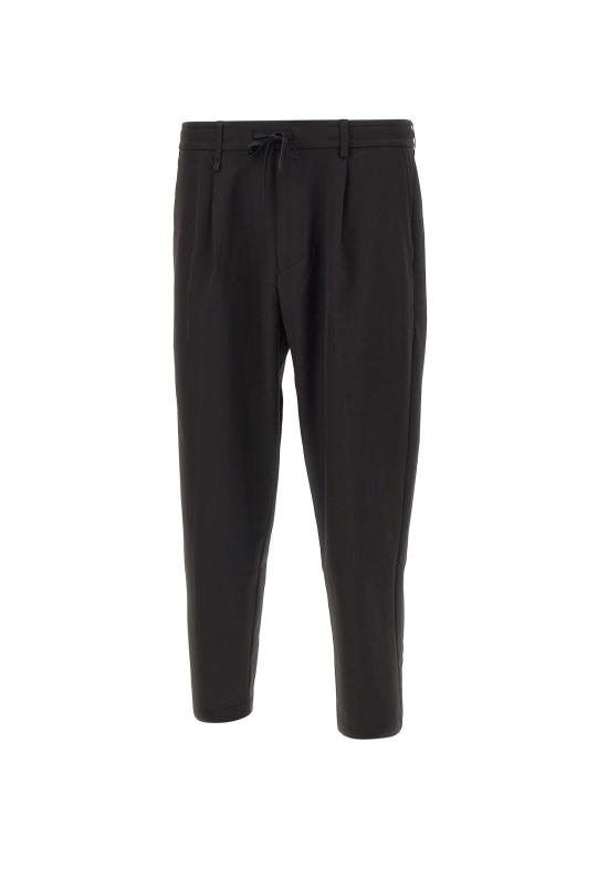 26SS 보스 스트레이트 팬츠 50539085 001 Black