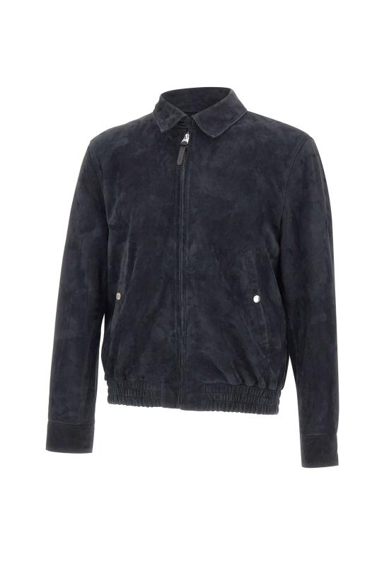 26SS 맥케이지 가죽 자켓 GIOVANNISU NAVY Blue