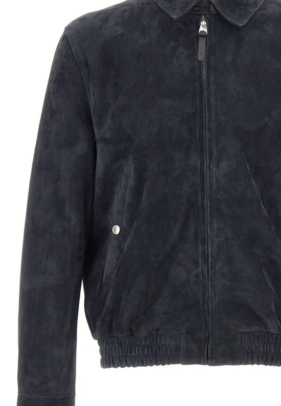 26SS 맥케이지 가죽 자켓 GIOVANNISU NAVY Blue - MACKAGE