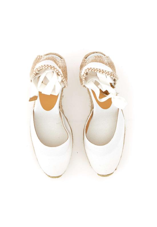 26SS 까스따네르 힐/펌프스 020961 200 White - CASTANER