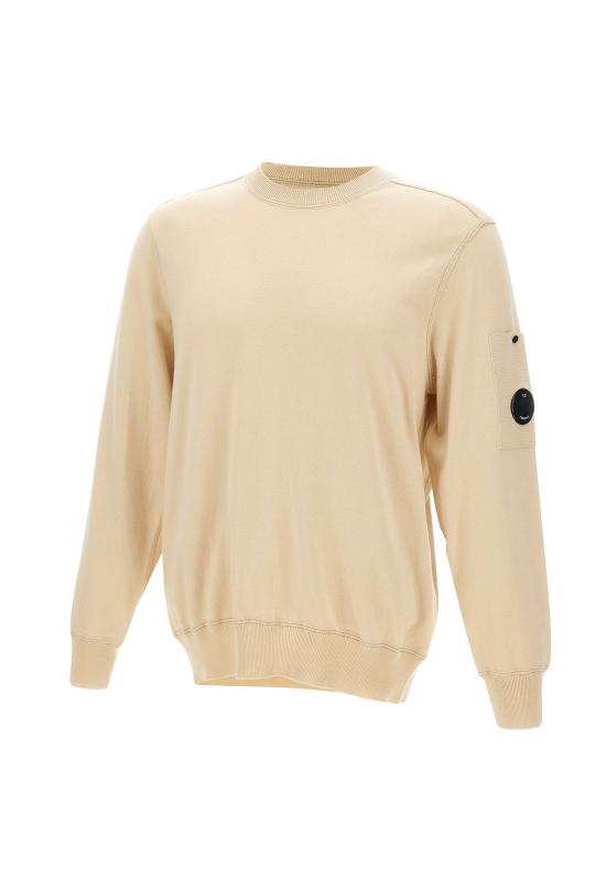 26SS 씨피 컴퍼니 코튼 씨 아일랜드 크루넥 렌즈 스웨터 20CMKN102A 110560A114 Beige