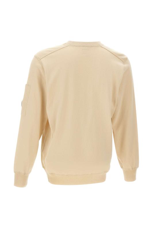 26SS 씨피 컴퍼니 코튼 씨 아일랜드 크루넥 렌즈 스웨터 20CMKN102A 110560A114 Beige - C.P. COMPANY