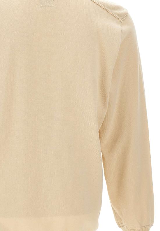 26SS 씨피 컴퍼니 코튼 씨 아일랜드 크루넥 렌즈 스웨터 20CMKN102A 110560A114 Beige - C.P. COMPANY