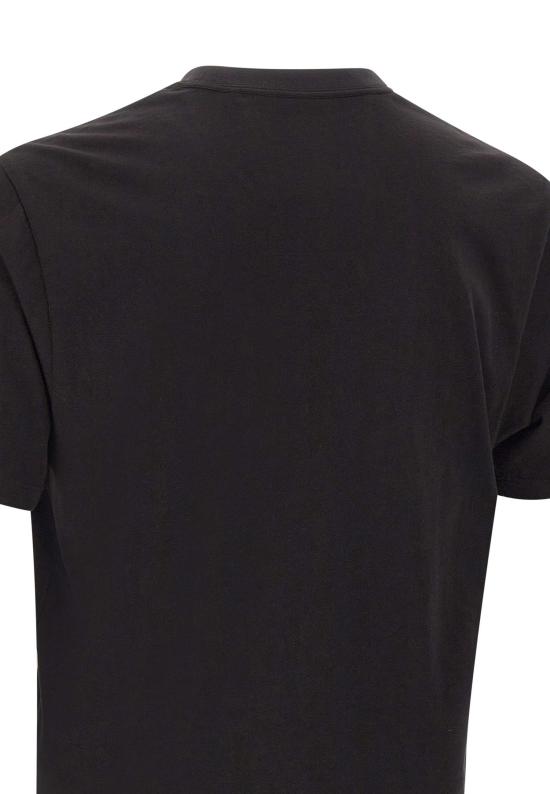 26SS 씨피 컴퍼니 30/1 저지 숏슬리브 로고 티셔츠 20CMTS085A 005100W999 Black - C.P. COMPANY