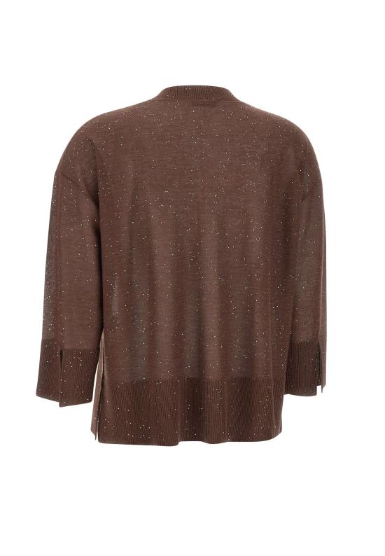 26SS 캉그라 스웨터 390261 833 Brown - KANGRA