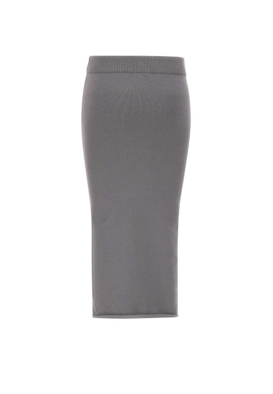 26SS 엔타이어 스튜디오 미디 스커트 ESSS26SK01252 0799 Grey - ENTIRE STUDIOS