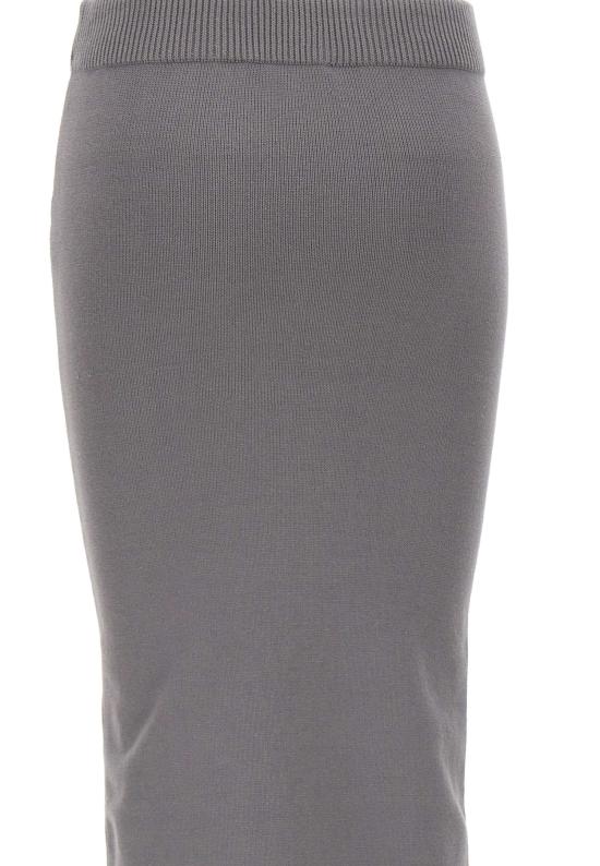 26SS 엔타이어 스튜디오 미디 스커트 ESSS26SK01252 0799 Grey - ENTIRE STUDIOS