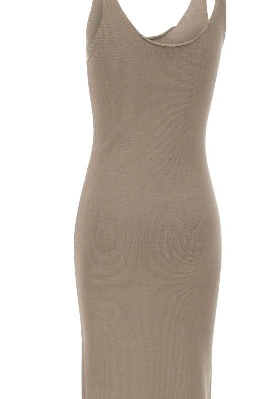 26SS 엔타이어 스튜디오 미디 원피스 ESSS26DR01252 0019 Grey - ENTIRE STUDIOS