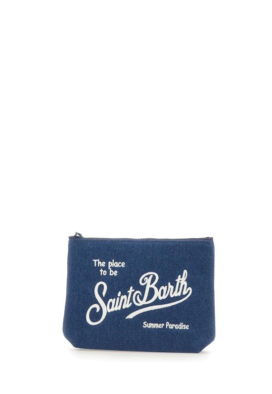 26SS 세인트바쓰 클러치/파우치 ALI0007 00436L Blue - MC2 SAINT BARTH