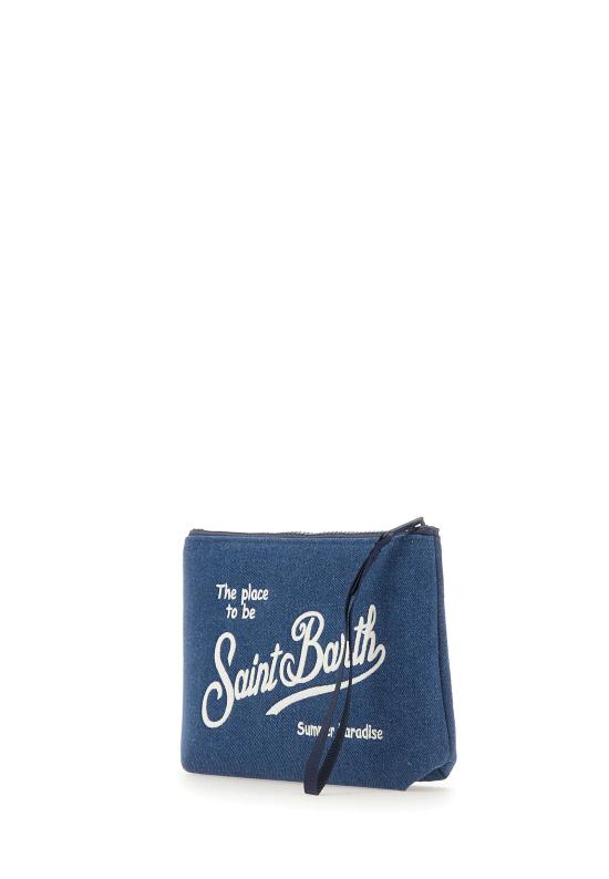 26SS 세인트바쓰 클러치/파우치 ALI0007 00436L Blue - MC2 SAINT BARTH