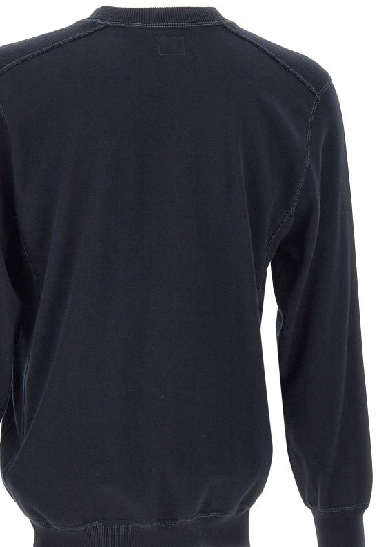 26SS 씨피 컴퍼니 코튼 씨 아일랜드 크루넥 렌즈 스웨터 20CMKN102A 110560A888 Blue - C.P. COMPANY