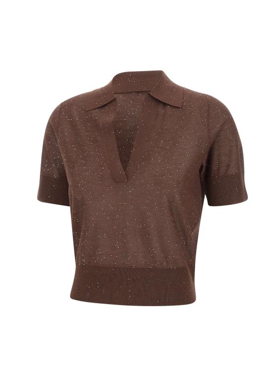 26SS 캉그라 폴로 티셔츠 390026 833 Brown