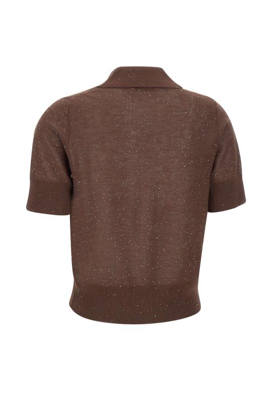 26SS 캉그라 폴로 티셔츠 390026 833 Brown - KANGRA