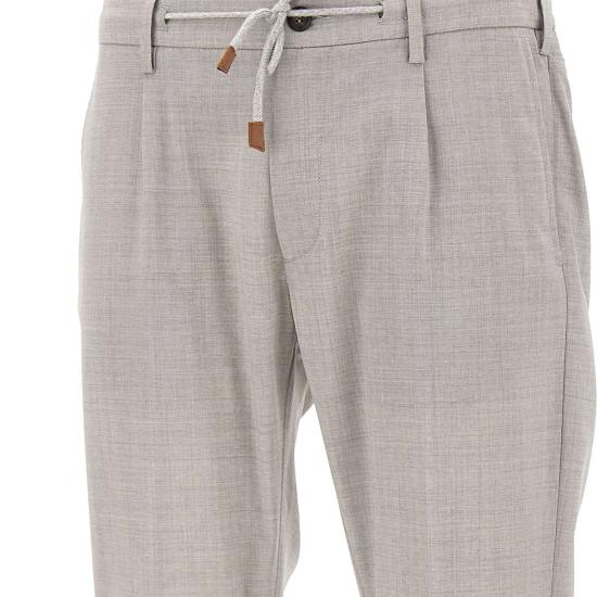  일레븐티 스트레이트 팬츠 X75PANB21 TES0A05306 Grey - ELEVENTY