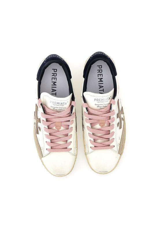 26SS 프리미아타 스티븐 로우 스니커즈 STEVEND 7602 White - PREMIATA