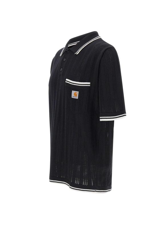  칼하트 WIP 숏슬리브 램지 폴로 티셔츠 I036168 K02XX Black - CARHARTT WIP