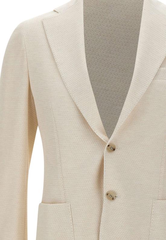 26SS 발바 수트 자켓 53066 0001 White - BARBA