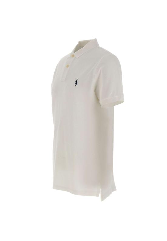 26SS 폴로 랄프로렌 폴로 티셔츠 710666998 002 White - POLO RALPH LAUREN