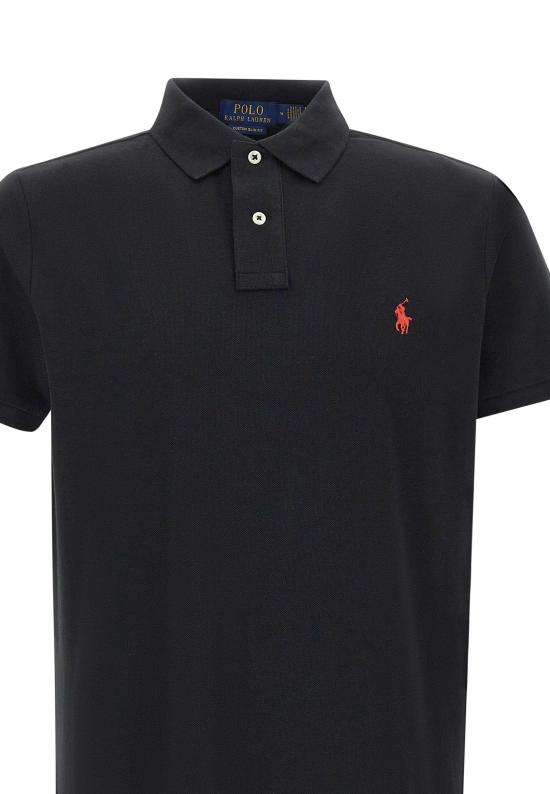 26SS 폴로 랄프로렌 폴로 티셔츠 710782592 001 Black - POLO RALPH LAUREN