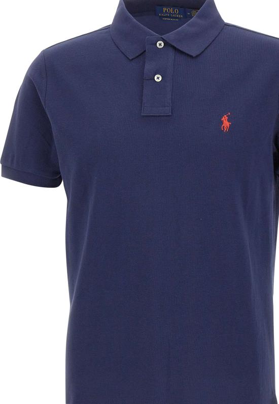26SS 폴로 랄프로렌 폴로 티셔츠 710782592 008 Blue - POLO RALPH LAUREN