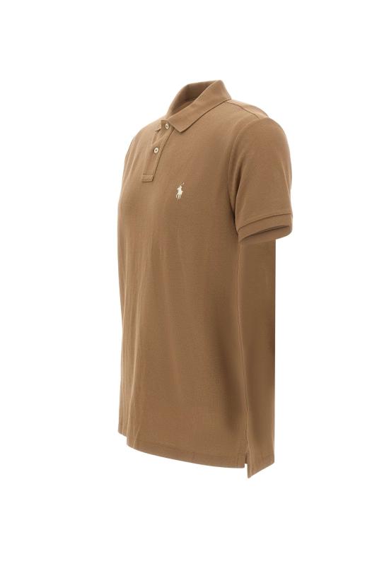 26SS 폴로 랄프로렌 폴로 티셔츠 710680784 521 Brown - POLO RALPH LAUREN