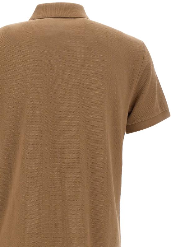 26SS 폴로 랄프로렌 폴로 티셔츠 710680784 521 Brown - POLO RALPH LAUREN