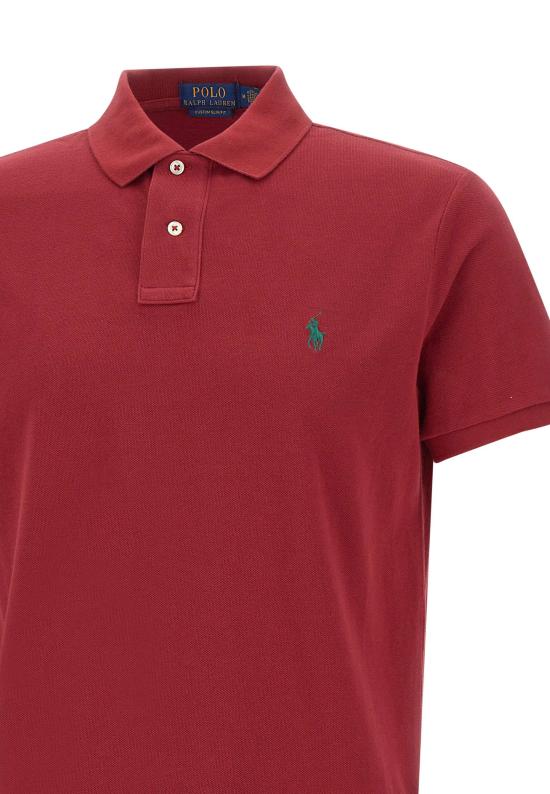 26SS 폴로 랄프로렌 폴로 티셔츠 710680784 516 Red - POLO RALPH LAUREN