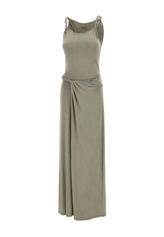 26SS 디젤 미디 원피스 A21867 0EPCJ5GDA Green