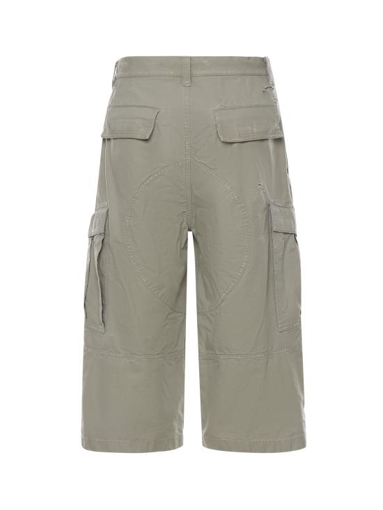 26SS 발렌시아가 크롭 카고 팬츠 864354TQP132801 MILITARY BEIGE DOM - BALENCIAGA